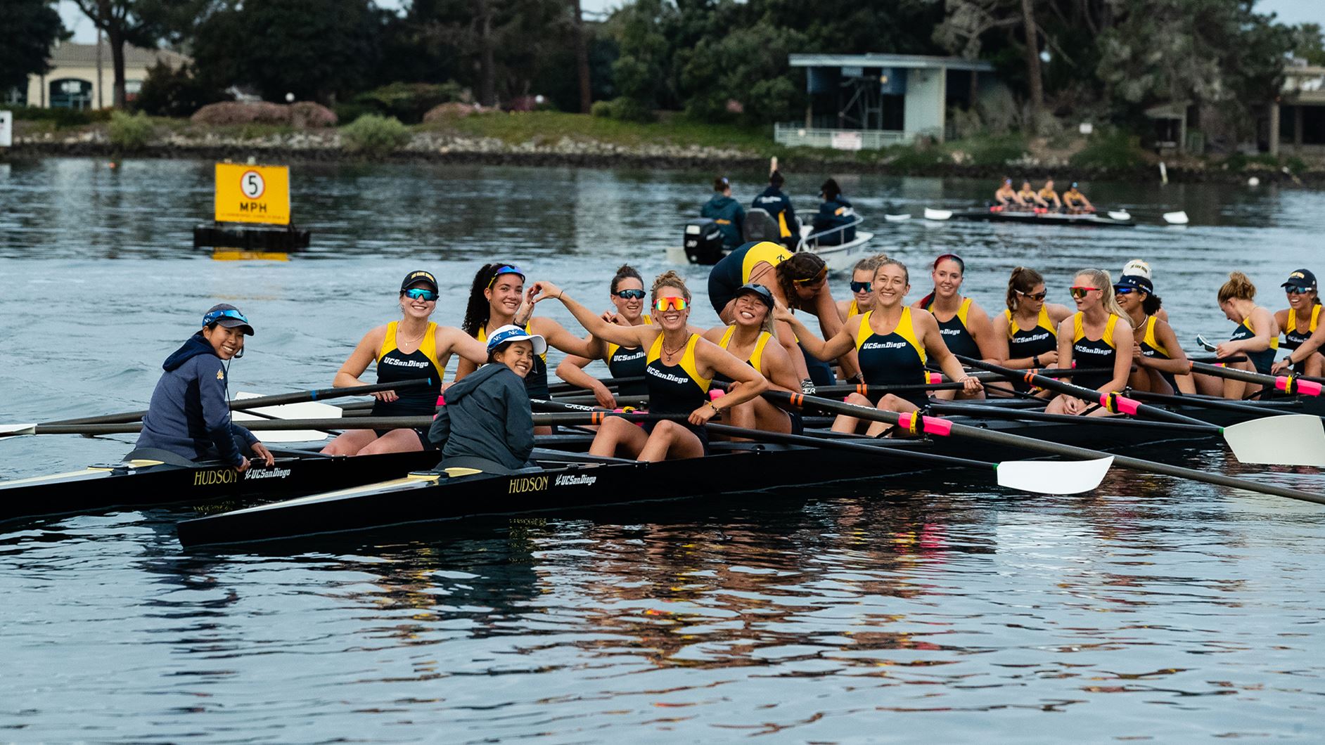 UC San Diego women's rowing team, rowing