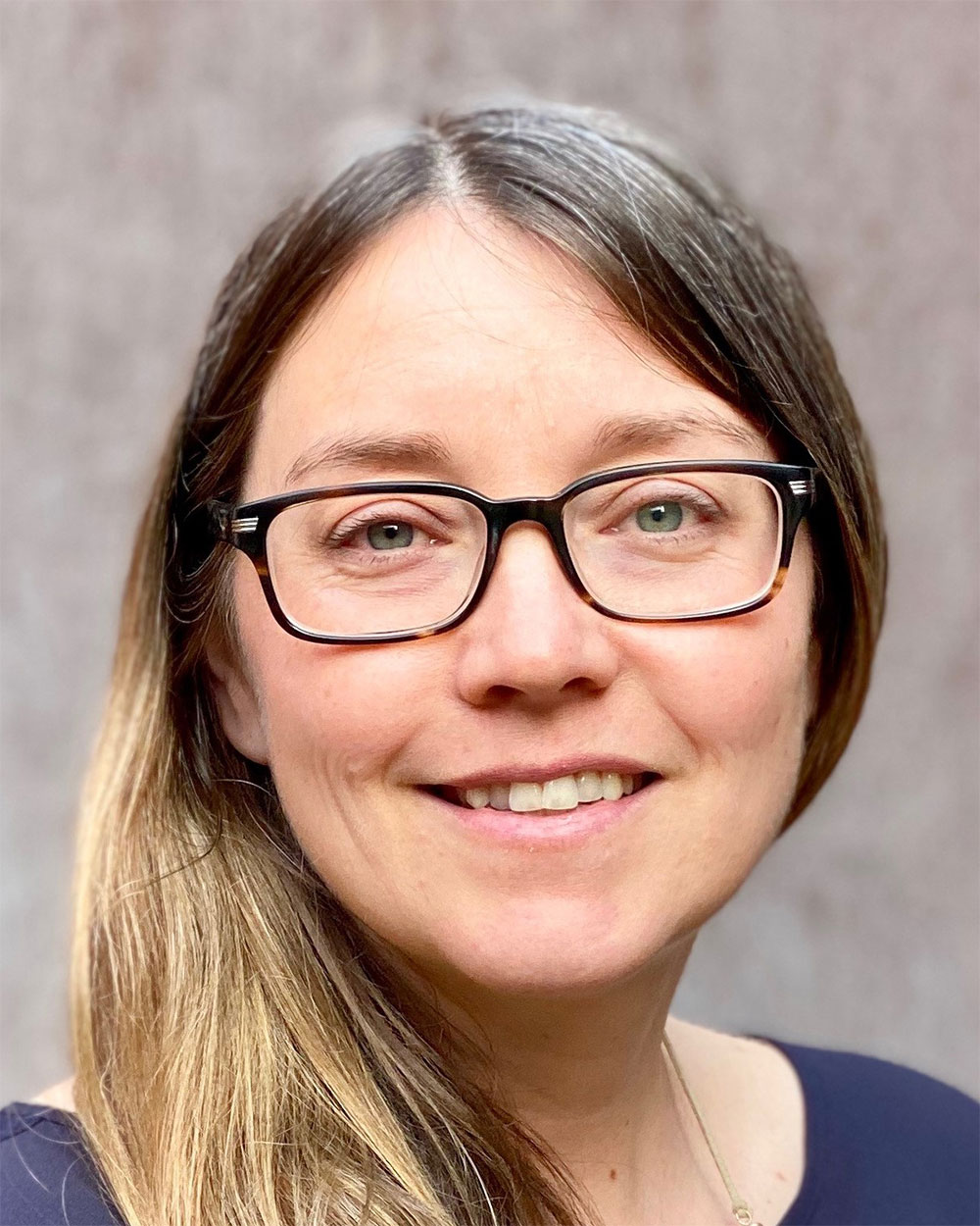 Janey Rountree smiles for a portrait