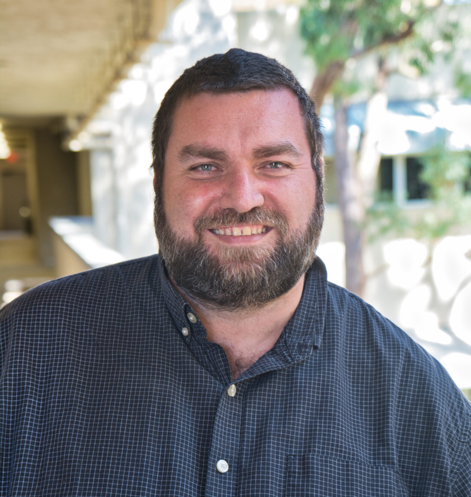 Federico Rossano portrait -- a bearded man