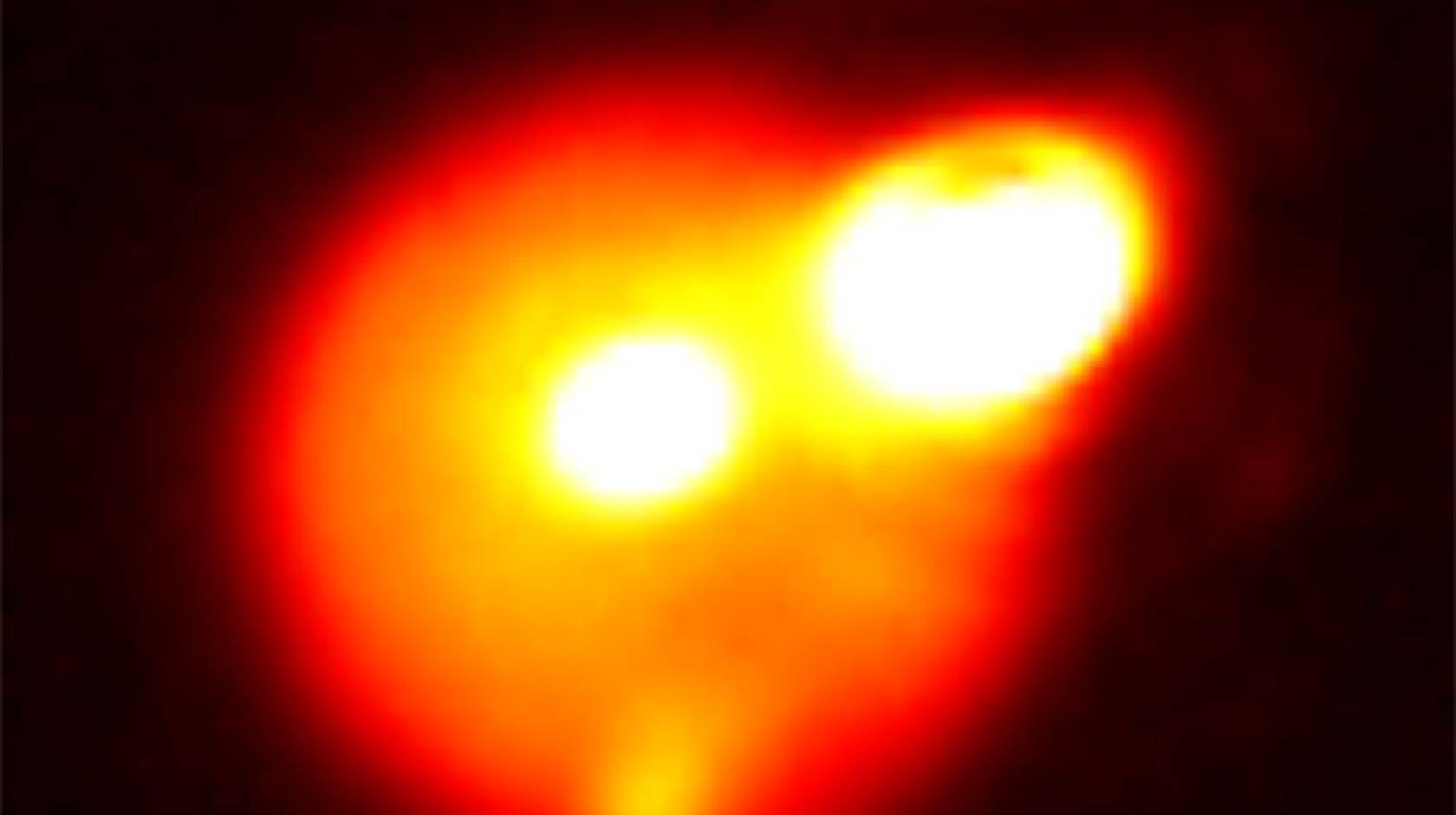 volcanic outburst on Jupiter's moon Io