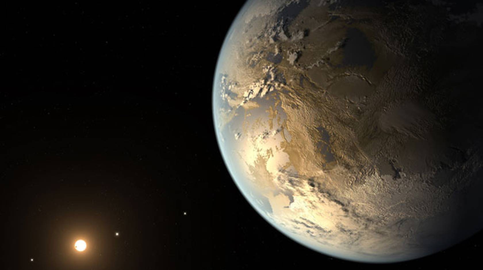 Artist's conception, Kepler 186f