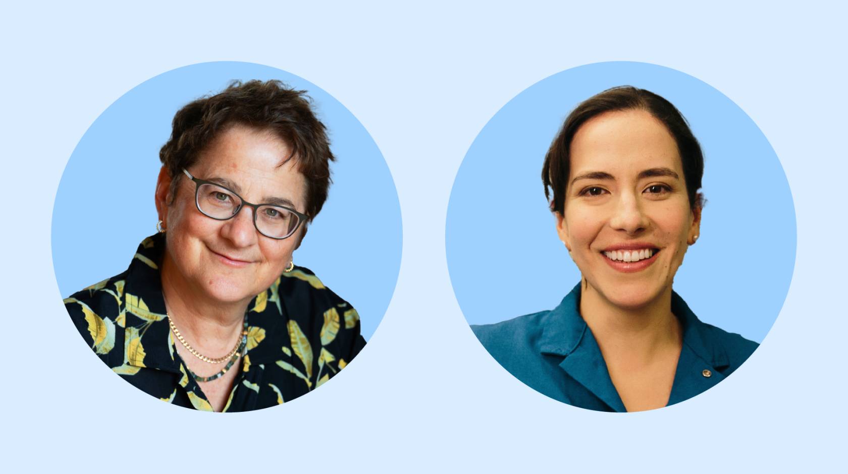 Two headshots of two UC Berkeley professors honored with 2025 Guggenheim fellowships