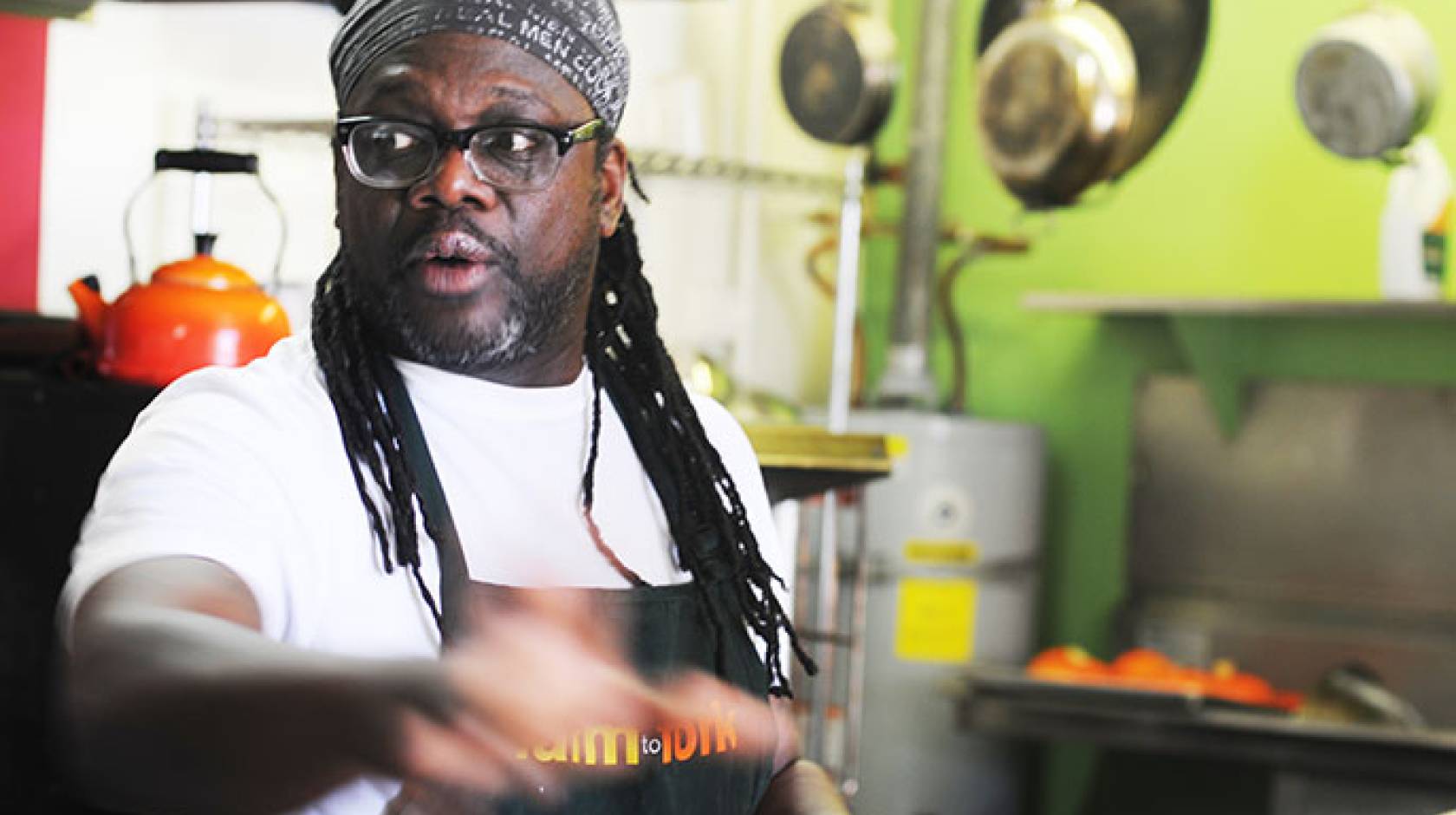 Matthew Raiford, a 2011 graduate of the Apprenticeship in Ecological Horticulture, will be honored at this year's Farm to Fork benefit dinner, a tradition he founded five years ago.