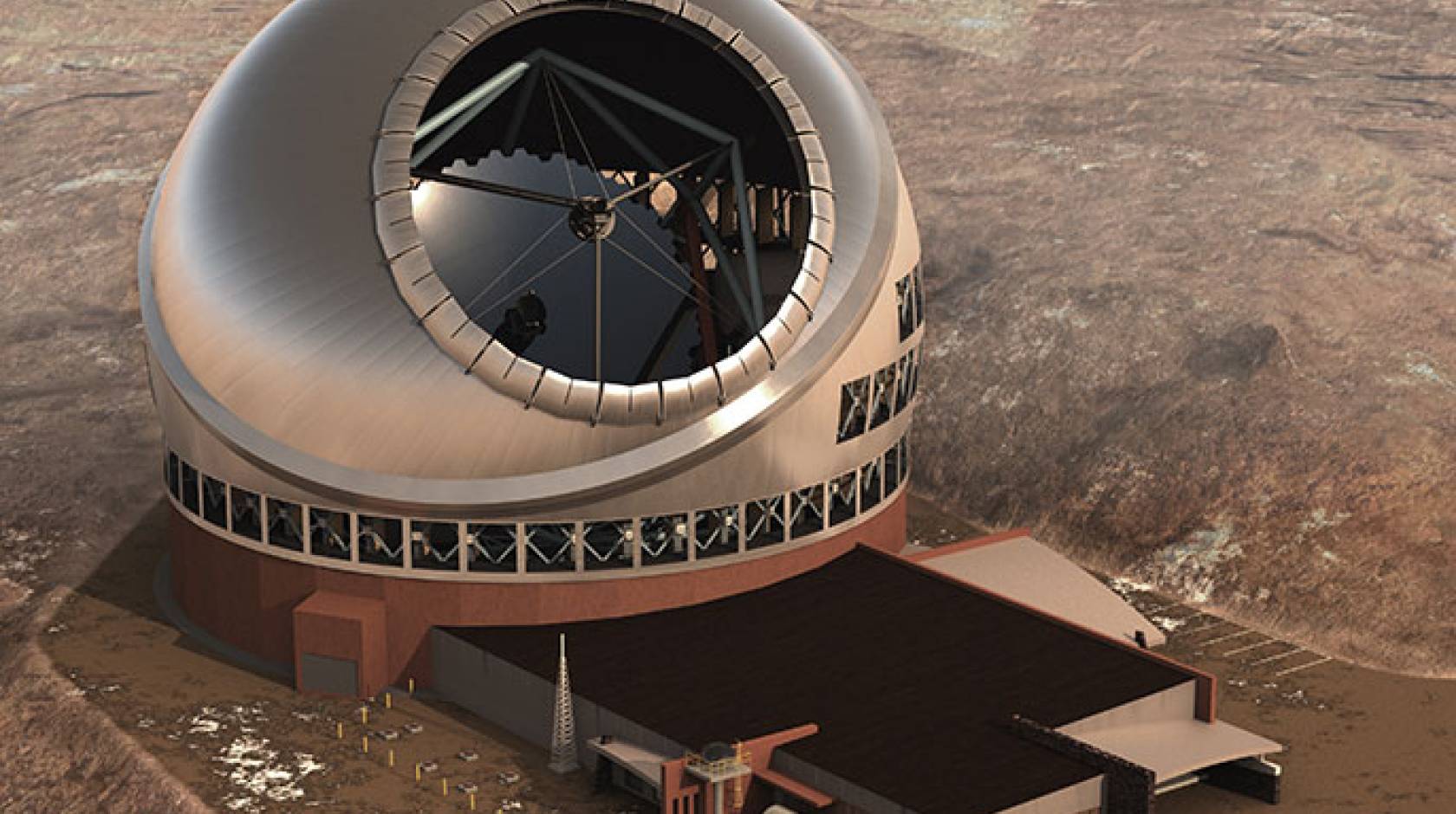 Artist's rendering, Thirty Meter Telescope