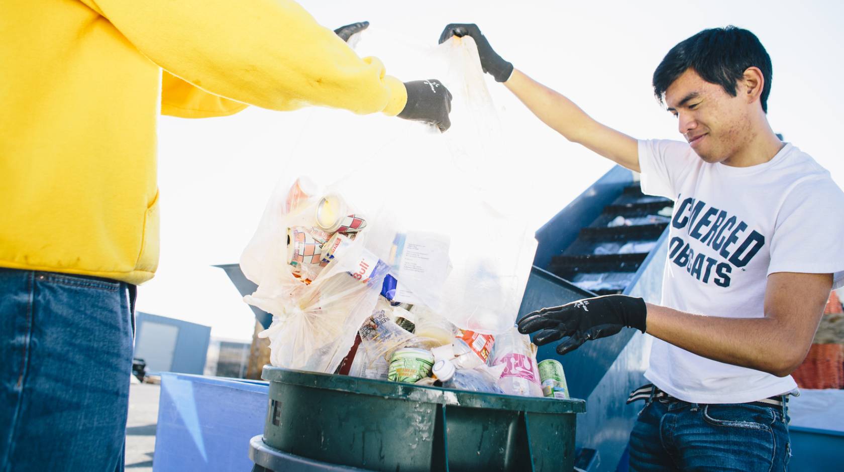 Andrew John De Los Santos won the first Chancellor's Advisory Committee's Sustainability Proposal Writing Contest.