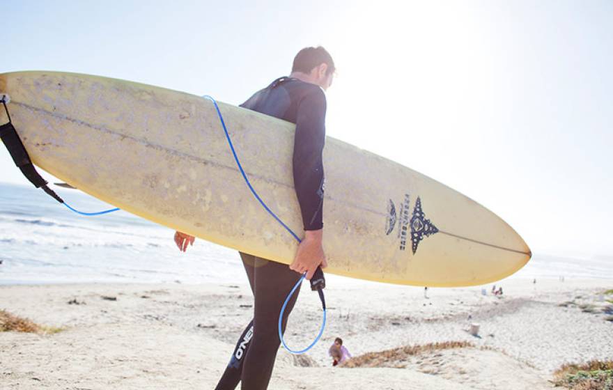 surfer, UCSB