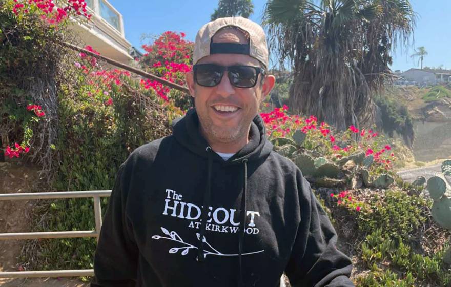 Anthony Donatelli smiling outside on a sunny day