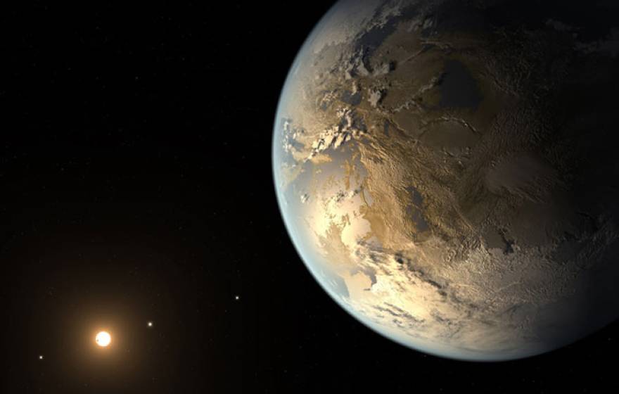Artist's conception, Kepler 186f