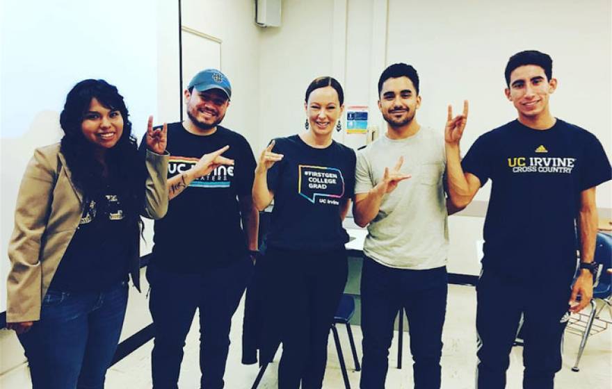 UC Irvine first-generation faculty