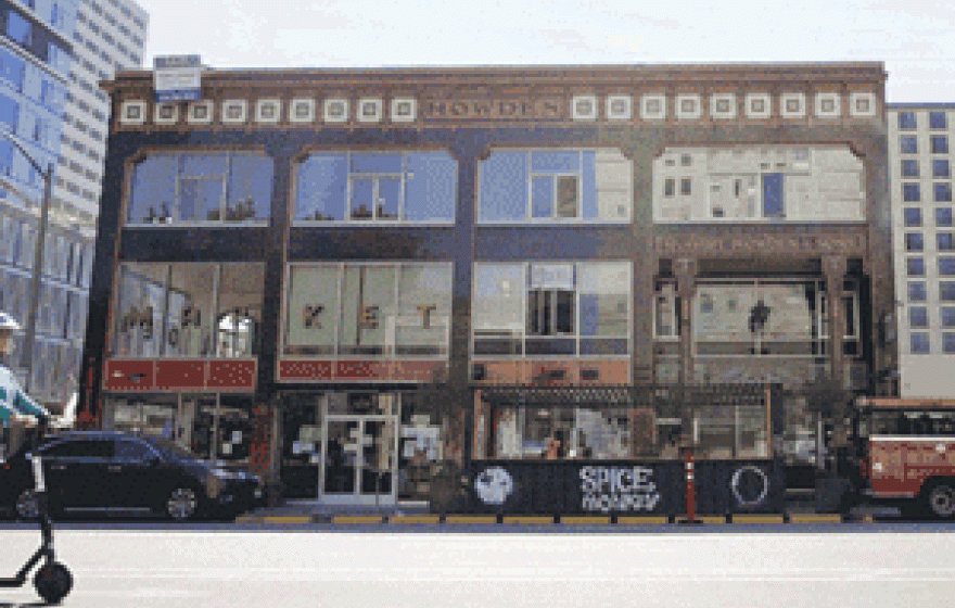 Two riders roll on electric scooters