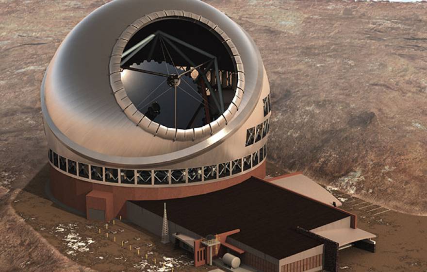 Artist's rendering, Thirty Meter Telescope