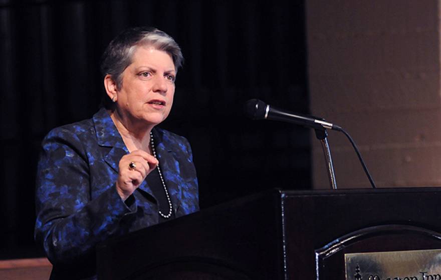 UC President Janet Napolitano