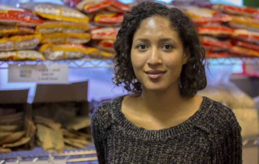 Graduating senior Rachel Rouse, also a UC Global Food Initiative Fellow at UC Santa Barbara, has been studying food insecurity and access among the student population.