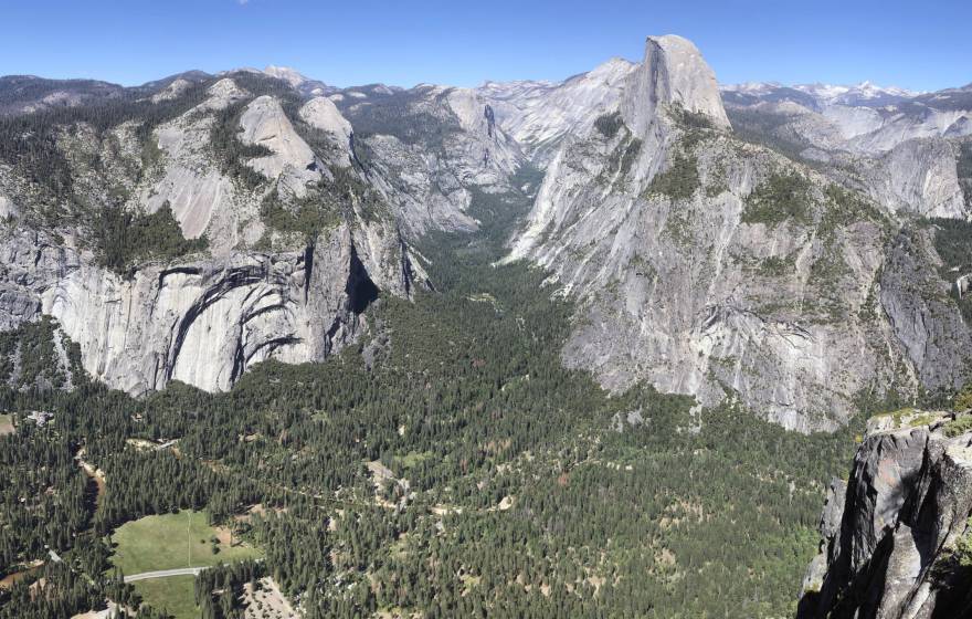 View of Yosemite Valley