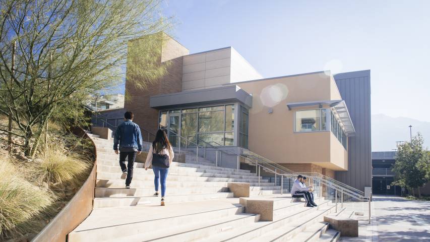 Campus building at UC Riverside
